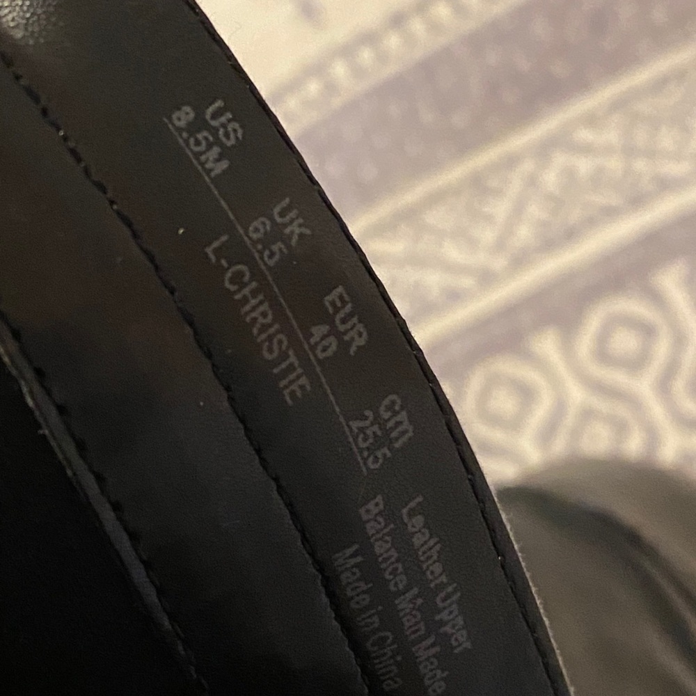 Franco Sarto Christie Riding Boot Black Leather​​​​​​​​​​ - Picture 5 of 14